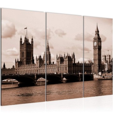 Canvas schilderij londen 2 130 x 80 cm 609631