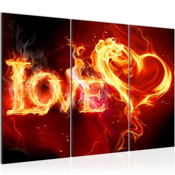 Canvas schilderij love 1 130 x 80 cm 101631