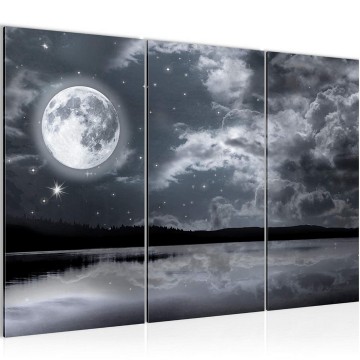 Canvas schilderij maan 2 130 x 80 cm 607531