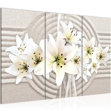 Canvas schilderij magnolia 3 130 x 80 cm 009031