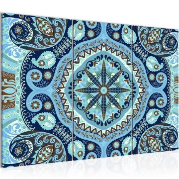 Canvas schilderij mandala 11 130 x 80 cm 506731