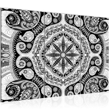 Canvas schilderij mandala 12 130 x 80 cm 506731