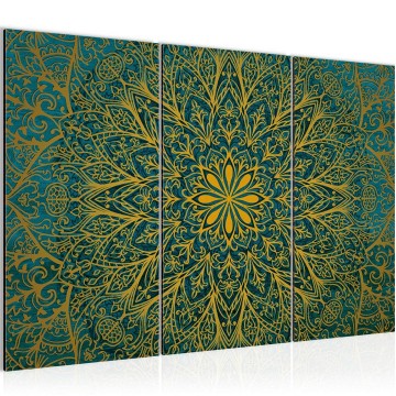 Canvas schilderij mandala 8 130 x 80 cm 107431