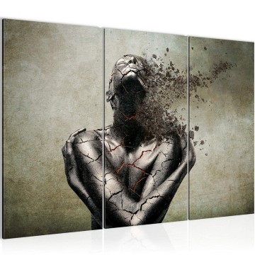 Canvas schilderij mens 2 130 x 80 cm 612331