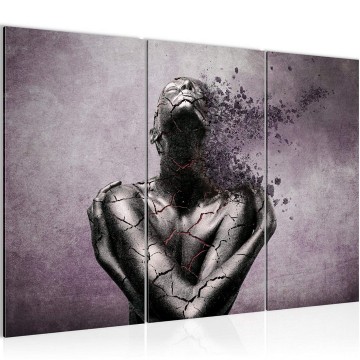 Canvas schilderij mens 3 130 x 80 cm 612331