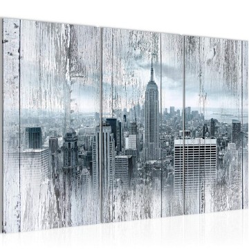 Canvas schilderij new york 13 130 x 80 cm 606331