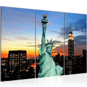 Canvas schilderij new york 14 130 x 80 cm 603931