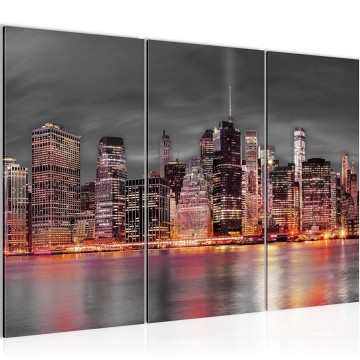 Canvas schilderij new york 6 130 x 80 cm 014031