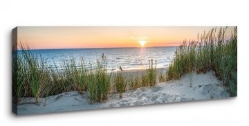 Canvas schilderij noordzee 120 x 40 cm 5760