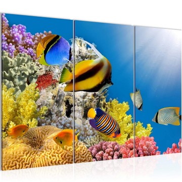 Canvas schilderij oceaan 1 130 x 80 cm 609431