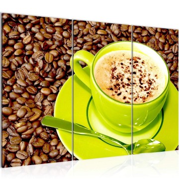 Canvas schilderij ontbijt 13 130 x 80 cm 500531