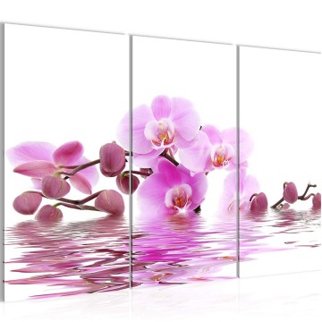 Canvas schilderij orchidee 10 130 x 80 cm 200631