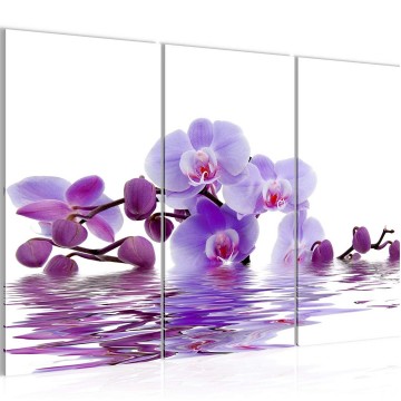 Canvas schilderij orchidee 11 130 x 80 cm 200631