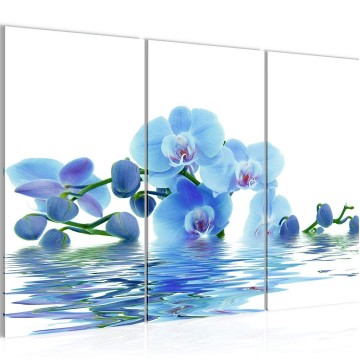 Canvas schilderij orchidee 12 130 x 80 cm 200631