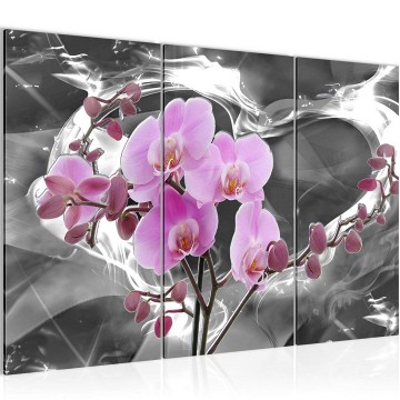 Canvas schilderij orchidee 18 130 x 80 cm 203631
