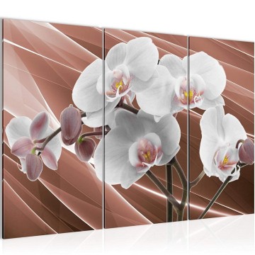 Canvas schilderij orchidee 4 130 x 80 cm 203031