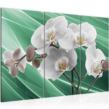 Canvas schilderij orchidee 5 130 x 80 cm 203031