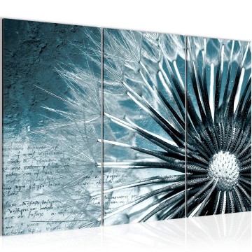 Canvas schilderij paardenbloem 2 130 x 80 cm 206631