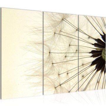 Canvas schilderij paardenbloem 20 130 x 80 cm 209931