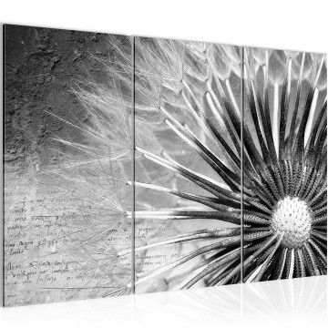 Canvas schilderij paardenbloem 3 130 x 80 cm 206631