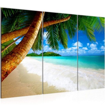 Canvas schilderij palmboom 1 130 x 80 cm 608531