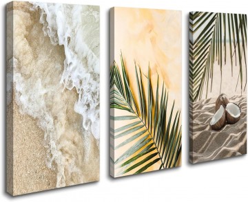 Canvas schilderij palmen 130 x 80 cm 4434