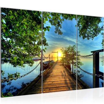 Canvas schilderij sunset 2 130 x 80 cm 609031