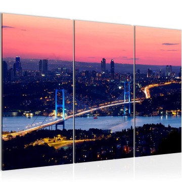 Canvas schilderij turkije istanboel 4 130 x 80 cm 603831