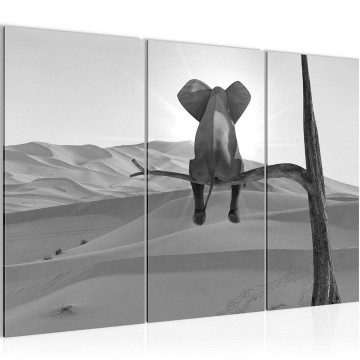 Canvas schilderij woestijn 3 130 x 80 cm 002031