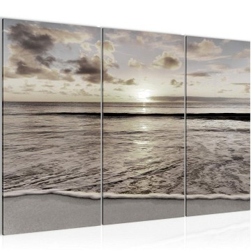 Canvas schilderij zonsondergang 10 130 x 80 cm 607931