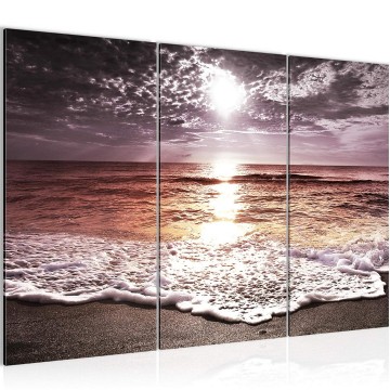 Canvas schilderij zonsondergang 7 130 x 80 cm 600031