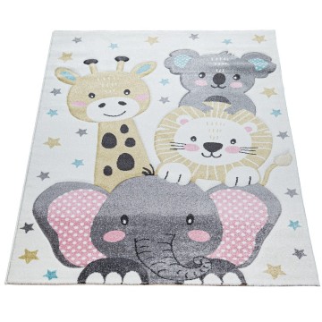 Kinderkamer tapijt dieren ela 05