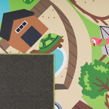 Kinderkamer tapijt dierentuin bino 04