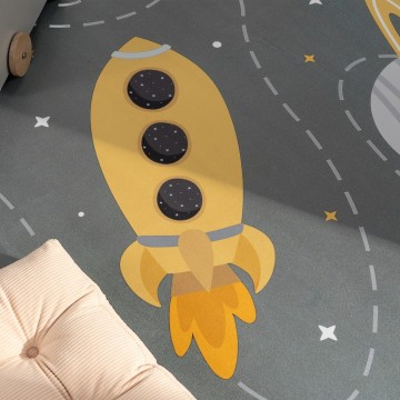 Kinderkamer tapijt galaxy bino 04