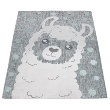 Kinderkamer tapijt lama outdoor 05