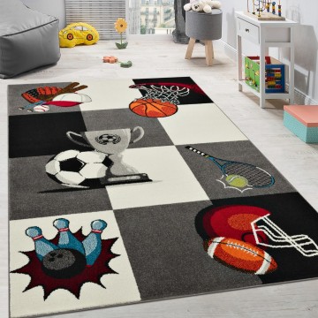 Kinderkamer tapijt sport ece 01