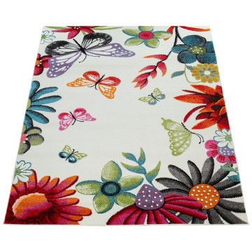 Kinderkamer tapijt vlinders ece 03