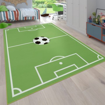 Kinderkamer tapijt voetbal bino 01