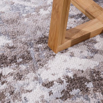 Modern designer tapijt abstract vintage bruin 10 464 1 7i10 03