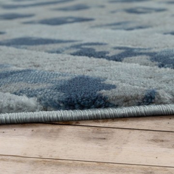 Modern designer tapijt blauw 32