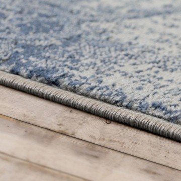 Modern designer tapijt blauw 38