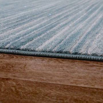 Modern designer tapijt blauw 80