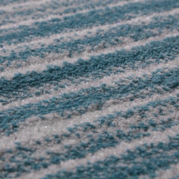 Modern designer tapijt blauw 81