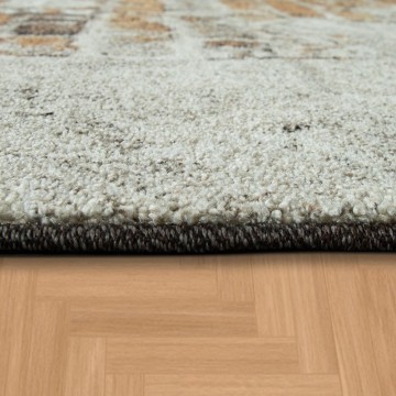 Modern designer tapijt bruin 83