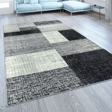 Modern designer tapijt grijs 94