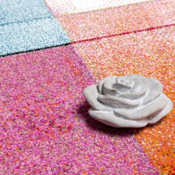 Modern designer tapijt kleurrijk 3