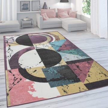 Modern designer tapijt kleurrijk 33 10 359 5 18i12