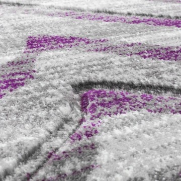 Modern designer tapijt paars 9