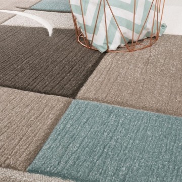 Modern designer tapijt pastel 39