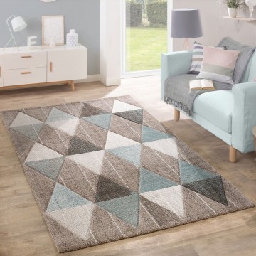 Modern designer tapijt pastel 7